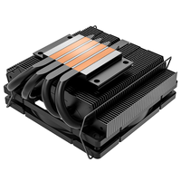 ID-IS-40X de refroidissement radiateur CPU à profil bas LGA1700 1200 115x AM4 4 caloduc noir 9cm ventilateur refroidissement 45mm hauteur pour châssis A4