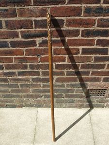 Style designer Bâtons de marche en bois d'acacia Bâton de marche en bois multifonctionnel réglable en hauteur meilleur design - Product Image 2