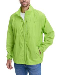 Chaqueta Cortavientos Deportiva para Hombre y Mujer, de Secado Rápido, Transpirable, con Cuello Alto, para Entrenamiento Físico - Product Image 1