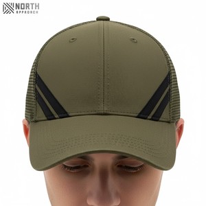 หมวกเบสบอลผ้าคอตตอนขนาดพลัสไซส์หมวกน้ำหนักเบาออกแบบได้ตามต้องการ - Product Image 1