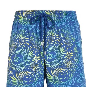 <b>Men</b> <b>Short</b> Trendy High Street Style <b>Short</b> Lightweight Fabric Sublimation Floral Print Thick Custom <b>Waist</b> Back Pocket Beach <b>Shorts</b> - Product Image 4