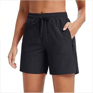 Pantalones cortos deportivos de cintura alta para mujer, pantalones cortos de Yoga para correr, pantalones cortos informales de estilo de equipo de tenis para mujer - Product Image 2