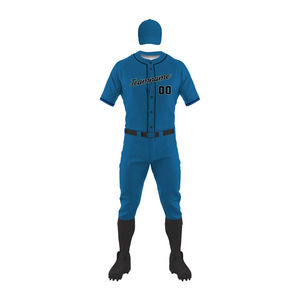 Mejor logotipo personalizado transpirable secado rápido hombres uniforme de béisbol OEM equipo profesional desgaste personalizado Color peso ligero - Product Image 2