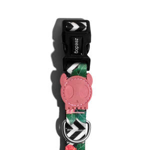 Mahalo Modern & Western Style Pet Collar <b>Leash</b> Durable & Floral Print Solid & Tactical Style with Light Feature for Cats & <b>Dogs</b> - Product Image 4
