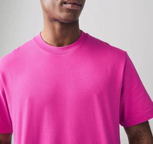 Camiseta básica de algodón de primera calidad, estilo cómodo, manga corta, cuello redondo, ropa informal, camiseta estética ligera de gran tamaño - Product Image 3