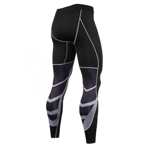 <b>Hot</b> Sale OEM Men Yoga <b>Leggings</b> Quick Dry Sports Pants Breathable anti shrink top trending training Gym wear Men <b>Leggings</b> - Product Image 2