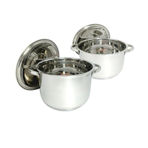 Service de restauration de qualité supérieure, finition brillante, forme personnalisée, pots de service alimentaire décoratifs, récipients alimentaires, pots ronds Handi - Product Image 1