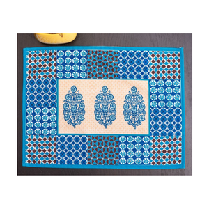 Set de table en coton terre cuite uni avec texture rustique en lin 30x45 cm 115g, durable, fabriqué en Inde pour l'hôtellerie - Product Image 5