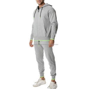 Ensemble de survêtement décontracté pour homme, taille plus, respirant, 100% coton, avec cordon de serrage, service OEM - Product Image 3