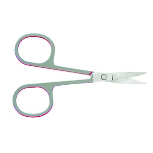 Tijeras para Cejas TWEEZEX INTERNATIONAL, Herramienta de Corte de Venta Caliente, Hoja Recta de Acero Inoxidable, Afiladas, para Recortar y Embellecer, 4.5 Pulgadas - Product Image 2