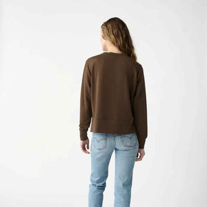 Sudaderas por encargo para las mujeres Sólido 100% Material de algodón Sudaderas Estilo Hip Hop Logotipo personalizado Impresión - Product Image 2