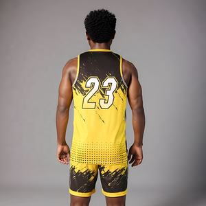 Último Diseño Personalizado de Uniformes de Baloncesto para Adultos, Conjuntos Transpirables de Tallas Grandes, Ropa de Baloncesto Sublimada - Product Image 6