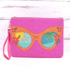 Haute qualité Cowboy pochette perlée multicolore Western Mini porte-monnaie fabriqué à la main fermeture à glissière toile accessoire de mode - Product Image 3