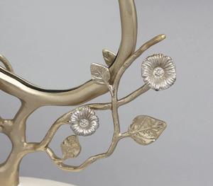Compre un espejo de pared de diseño único con marco de metal con color y tamaño personalizados para la decoración del hogar, bares, hoteles y spa - Product Image 3