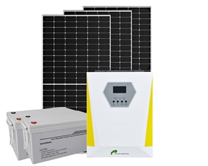 2kw off-lưới năng lượng mặt trời nhà hệ thống năng lượng Monocrystalline silicon năng lượng mặt trời bảng điều khiển 12V 200AH chì-axit biến tần 5KW MPPT năng lượng mặt trời hệ thống - Product Image 1