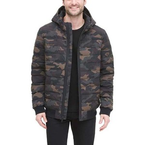 Thick <b>Camo</b> Bubble Hight Quality Wholesale Winter Outdoor Custom Logo Men Puffer <b>Jacket</b> With Hood Windbreaker High Street <b>Jacket</b> - Product Image 2