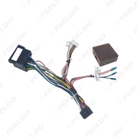 Harnais de câblage Audio Android 16 broches avec boîte Canbus pour Opel Corsa 07 ~ 14 fil d'installation stéréo du marché secondaire