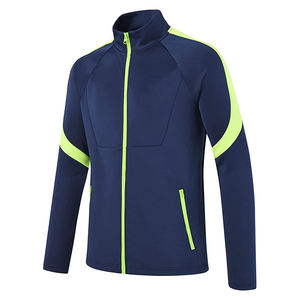 ชุดวอร์มคอปกตั้งสำหรับผู้ชายชุดกีฬาชุดวอร์มคุณภาพสูงออกแบบได้ตามต้องการ - Product Image 2