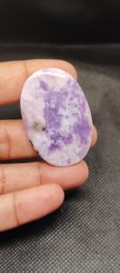 Cabujón de Lapidolita Azul de Alta Calidad, Piedra Preciosa Natural Pulida, Tamaños Mixtos de 5-8 mm para la Fabricación de Joyas, Piedras Preciosas Sueltas - Product Image 3