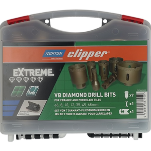 Ensemble de 9 forets sanitaires Extreme VB 6-68mm NORTON CLIPPER - Product Image 3