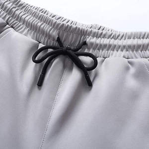 Short de course décontracté solide pour hommes, séchage rapide, respirant, taille élastique, polyester/coton, jogging athlétique - Product Image 5