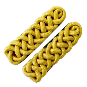 CORDON D'ÉPAULETTE SUR MESURE ACCESSOIRES UNIFORMES OR - Product Image 2