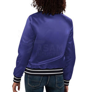 Chaqueta de Satén para Mujer, Material Sedoso y Elegante, Diseño Moderno, Cómoda para Actividades Diarias - Product Image 4