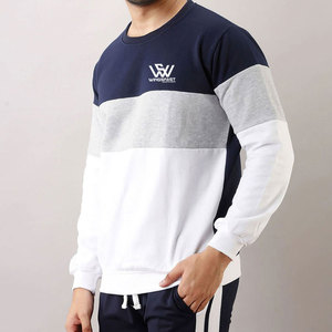 Sweatshirts à la mode pour hommes conçus sur mesure 100% coton Basics pour l'hiver - Product Image 3