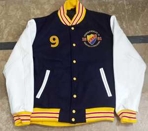 Nouvelle arrivée 100% authentique laine Chenille broderie Varsity Letterman Patch doux bas prix vestes d'hiver pour hommes et femmes - Product Image 1