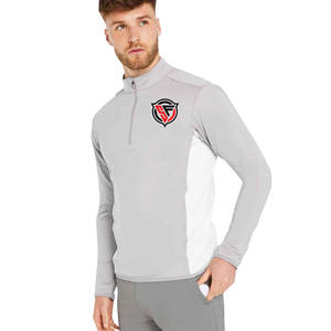 Chaqueta con cremallera para hombre con logotipo personalizado, chaqueta cortavientos con múltiples bolsillos de estilo informal, chaqueta de gimnasio para hombre - Product Image 5