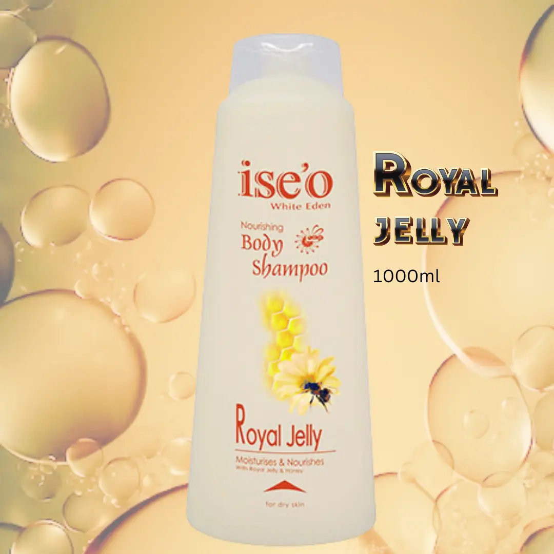 Ise'o White Eden Royal Jelly Body Wash 1000ml Venta al por mayor Champú Jabón líquido Nutritivo Malasia