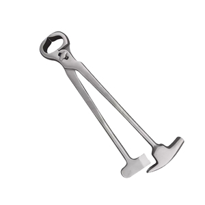 ชุดคีมคีบกีบพร้อมค้อนสำหรับการตัดแต่งและตัดที่แม่นยำคิปเปอร์และค้อนสำหรับการบำรุงรักษาม้า - Product Image 1