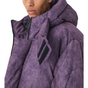 Chaqueta a prueba de viento Chaqueta acolchada con cuello de pie Chaqueta acolchada de invierno para hombre Abrigo de algodón ligero - Product Image 2