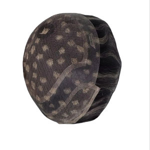 Postizo y Peluca de Cabello Humano 100% Remy Virgen Chino, Prótesis Capilar Taz Hair BD con Frente de Encaje y Ondas al Agua - Product Image 2