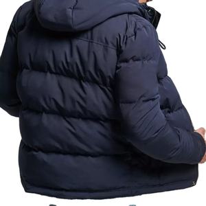 Doudoune à bulles pour homme, vente en gros, manteau rembourré, fermeture éclair, hiver, personnalisé - Product Image 2