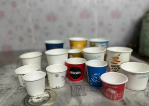 Vasos de papel desechables de 65ml, suministro del fabricante, vaso liso para bebidas frías y calientes al mejor precio al por mayor - Product Image 2