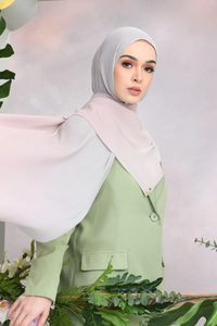 2023 meilleure vente chaude personnalisé Crush mousseline de soie écharpe islamique Niqab visage couverture femmes traditionnel musulman vêtements accessoire - Product Image 5