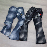 Streetwear en jean pas cher pour homme, pantalon d'hiver en coton micropolaire respirant à séchage rapide, coupe régulière