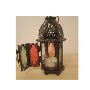 Nouveau design de lanterne légère en métal brillant lanternes marocaines personnalisables pour hôtels et restaurants fabriqués par l'Inde - Product Image 2