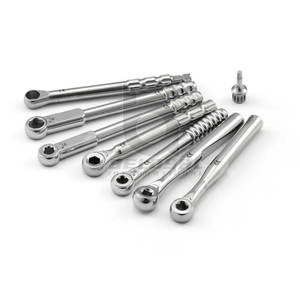 Llave dinamométrica dental ajustable de acero inoxidable para procedimientos de implantes, llave dinamométrica para implantes dentales - Product Image 6