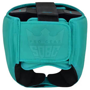 Protection de tête en cuir pour hommes adultes à prix de gros, protection intégrale du visage 2026, MMA, kick-boxing, entraînement, logo personnalisé - Product Image 2