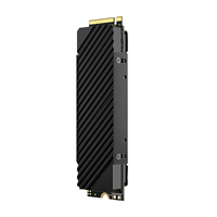 Desktop Internal M.2 Pcie Gen4x4 Nvme SSD 512GB 1TB 2TB 4TB mendukung OEM logam plastik Solid State Drive 1.4