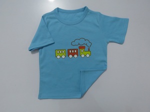 Polos de microfibra para niños, camiseta de manga corta de algodón 100% para niños, blusas con estampado de dibujos animados, ropa de verano para niños de 2 a 8 años - Product Image 3