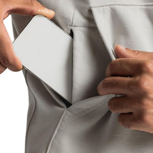 เสื้อฮู้ดแขนกุดของผู้ชายทรงพรีเมี่ยมผ้าเนื้อนุ่มน้ำหนักเบาดูทันสมัยชุดกีฬายิมแฟชั่นใส่ได้ทุกวันไซส์ใหญ่ - Product Image 6