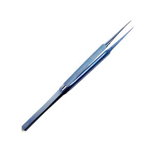 Color titanio azul recto 7 "TC instrumentos quirúrgicos pinzas para atar suturas de alta calidad - Product Image 5