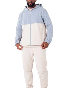 Chaqueta Cortavientos de Poliéster de Alta Calidad para Hombre, Impermeable, Transpirable, con Capucha, Talla Grande, para Correr, Ropa de Exterior - Product Image 3