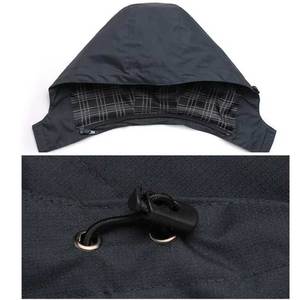 Ensemble veste et pantalon coupe-vent léger à fermeture éclair Survêtement en nylon imperméable personnalisé pour femmes Vente en gros - Product Image 5