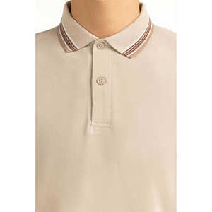 โพลีเอสเตอร์ 100% สำหรับเสื้อโปโล พร้อมคุณสมบัติป้องกันรอยยับ ลายปักสีเข้ม แบบลายเรียบ คุณภาพสูง ทรงเข้ารูป ไซส์พลัส XL - Product Image 2