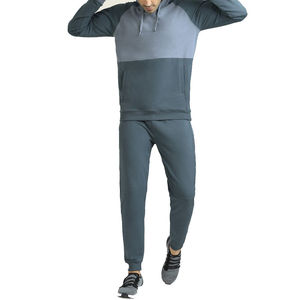Survêtement pour homme personnalisé de haute qualité pour le jogging et les sports, imprimé, 100% coton, coupe-vent - Product Image 1