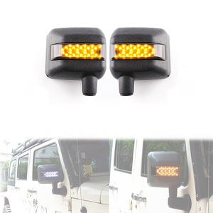 WUPEDI Luz LED de señal de giro dinámica, lámpara secuencial intermitente de espejo lateral, for Land Rover, Evoque Discovery Sport L550 Velar L560 Indicador LED del espejo retrovisor lateral